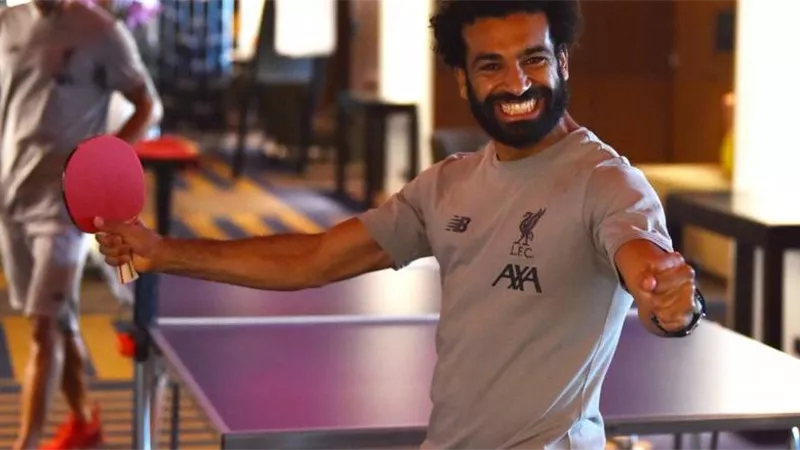 بالصور.. محمد صلاح يحقق إنجاز جديد فى لعبة تنس الطاولة.. تعرف علية