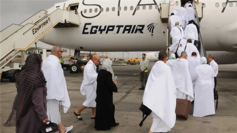 مصر للطيران تسير 16 رحلة جوية لنقل 3700 حاج إلى الأراضي المقدسة