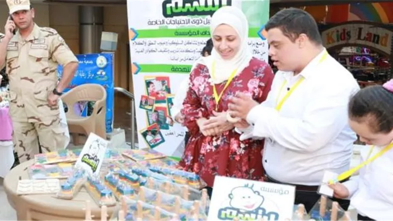 القومي للإعاقة يفتتح معرضاً لمنتجات الأشخاص ذوي الإعاقة