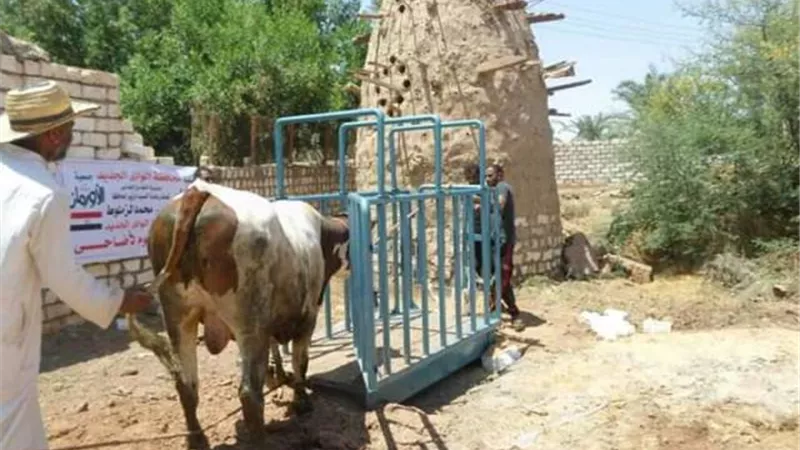 670 الف جنيه لتجهيز العرائس وللحوم الاضاحي بالوادي الجديد