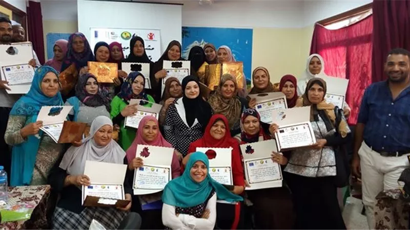 انتهاء تدريب المعلمين بمدرسه الاعداديه بنات بساحل سليم