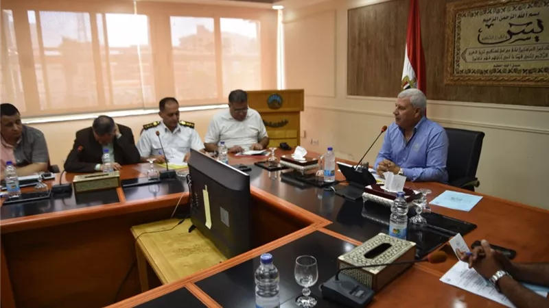 تكثيف الحملات الصحية والتمونيية على المجازر المطاعم والمحلات بمطروح