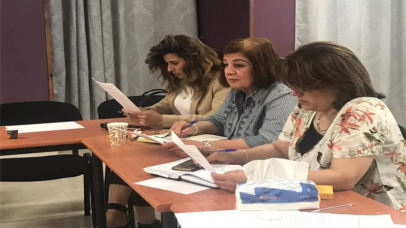 أمين عام شبكة اعلام المرأة العربية تشارك فى اجتماع لمناهضة العنف ضد المرأه
