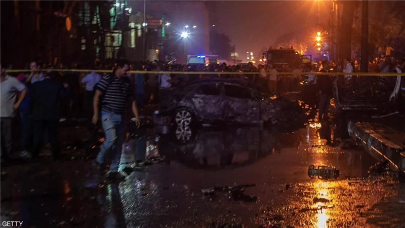 اللقطات الأولى لحادث معهد الأورام .. صور
