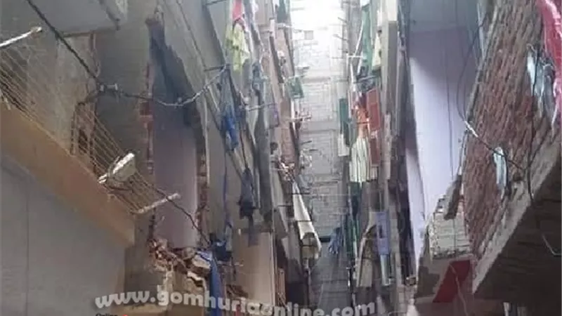 انقاذ منطقة العصافره قبلى من كارثه
