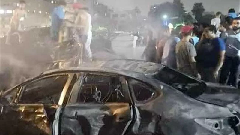 4 معلومات مهمة عن السيارة المستخدمة فى حادث معهد الأورام الإرهابى