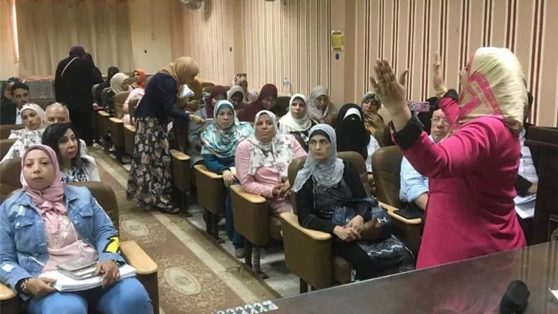 الملتقي التعريفي لكليه التمريض جامعه بورسعيد