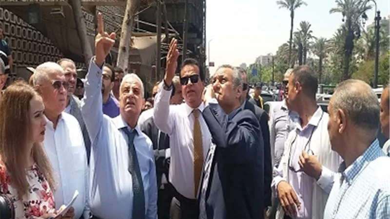 لجنة من أساتذة هندسة القاهرة لمراجعة سلامة مبنى معهد الأورام