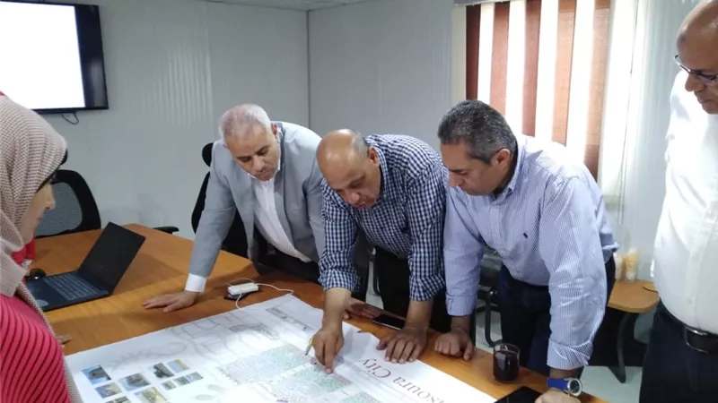 نائب وزير الإسكان يتفقد مشروعات مدينتي المنصورة ودمياط الجديدتين