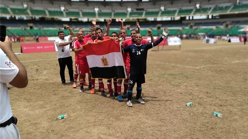 لاعبو الاولمبياد الخاص المصرى يحصدون ميدالية ذهبية في بطولة الهند
