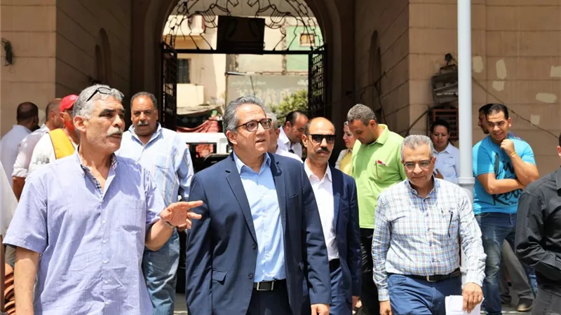 وزارة الآثار: تفقد مشروع تطوير متحف المركبات الملكية ببولاق أبو العلا