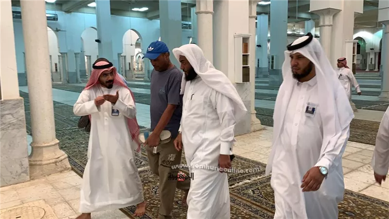 مدير عام فرع وزارة الشئون الاسلامية بمكة المكرمة يتفقد جاهزية مسجد نمرة