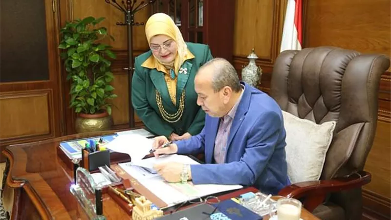 محافظ كفرالشيخ يعتمد حركة مديري الادارات التعليمية الـ 13 علي مستوي المحافظة