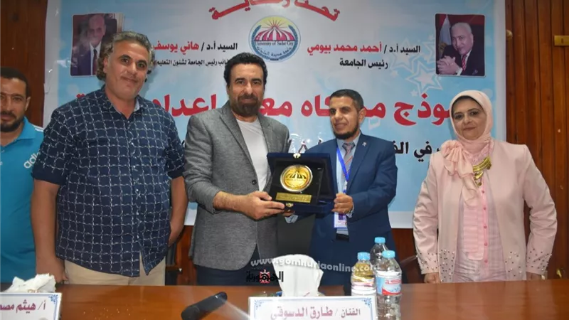 الفنان طارق الدسوقى : الشباب عماد الأمة وسر نهضتها وبناء حضارتها