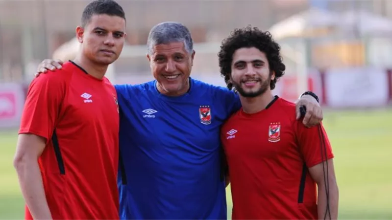 محمد محمود وسعد سمير يواصلان التأهيل للعودة لتدريبات الأهلي