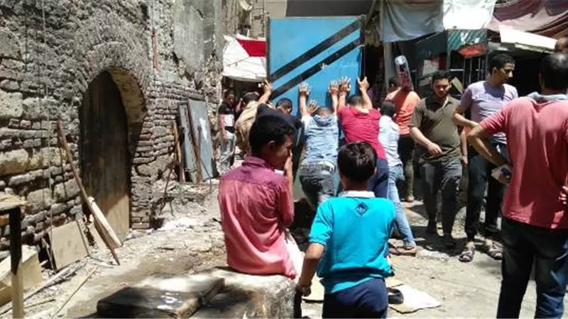 الآثار : حملات إزالة التعديات علي مناطق آثار الأزهر والغوزي والبحيرة