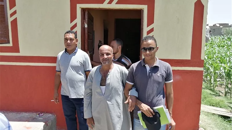 مبادرة حياة كريمة للرئيس السيسي باسيوط حولت المقابر الى منازل عصرية