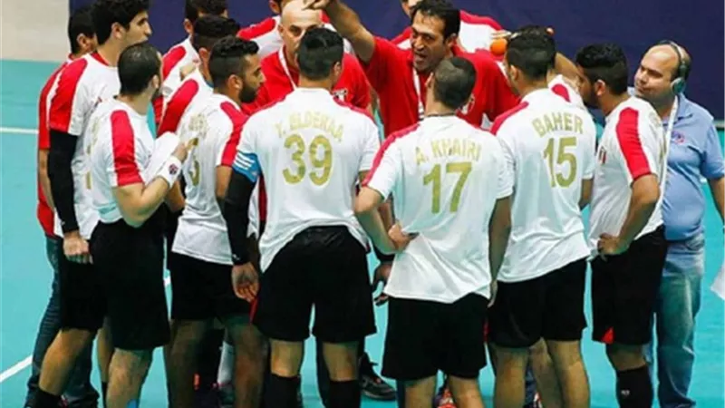 فرنسا تفوز على مصر 25/28 فى مونديال ناشئي اليد