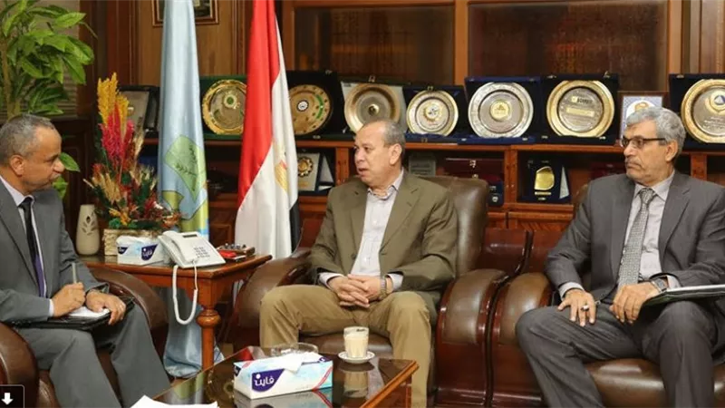 محافظ كفرالشيخ... البدء قريباً في اطلاق برنامج تطهير مصرف كوتيشنر