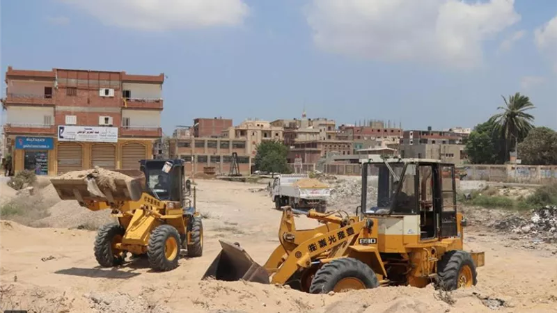 محافظ كفرالشيخ يعلن إزالة 105 حالة تعدى على أملاك الدولة بمساحة 27291 م2 مبانى