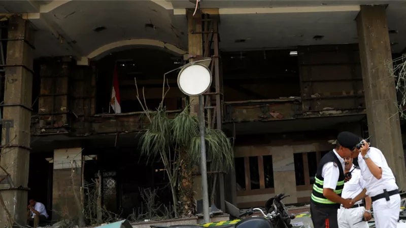 الداخلية: تحديد هوية منفذ حادث معهد الأورام الإرهابي