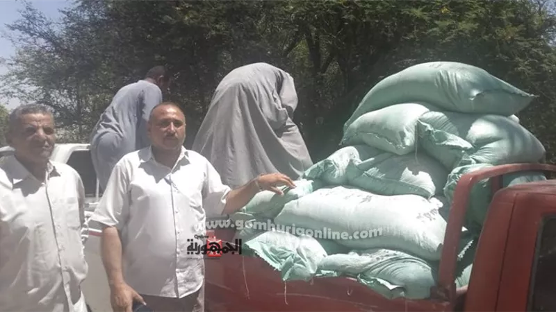 ضبط 27 جوال دقيق في حملة تموينية بمركز البداري بأسيوط