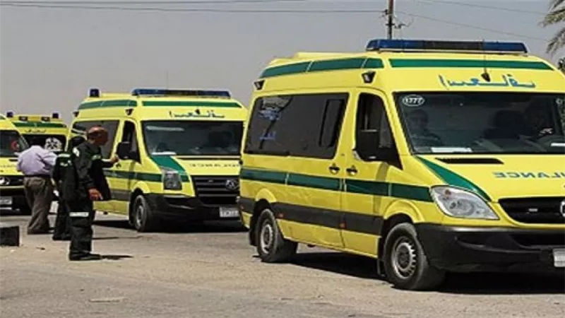 مصرع وإصابة ٩ فى انقلاب سياره ببنى سويف