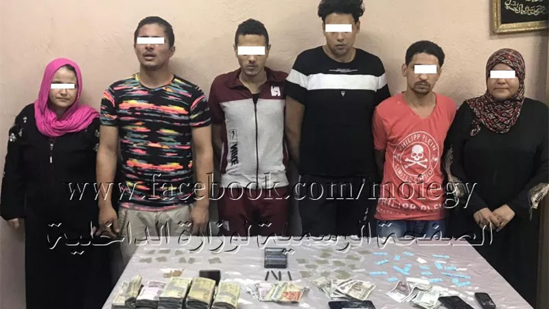 حملة أمنية مكبرة لضبط المتاجرين بالمواد المخدرة بمنطقة ناهيا بالجيزة