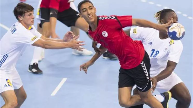 منتخب مصر لكرة اليد يهزم تايوان 36 - 25 في بطولة العالم للناشئين