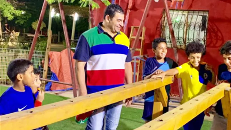نادي الشيخ زايد يفتتح حديقة الاطفال بعد التجديد