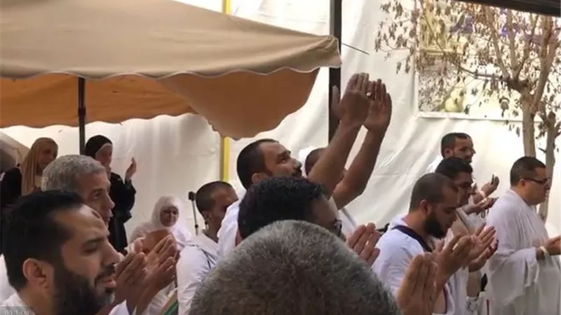 بالفيديو.. حجيج السياحة يدعون لمصر بالأمن والاستقرار وسط هطول الامطار