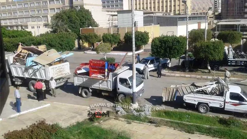 محافظ سوهاج : تحرير 334 محضر إشغالات و405 مضبوطات متنوعة