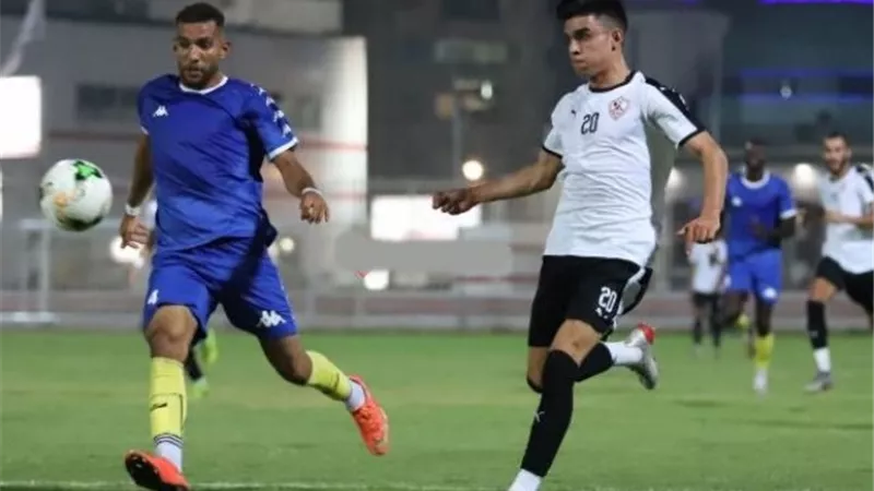 الزمالك يهزم 6 أكتوبر 2 / 1 ودياً