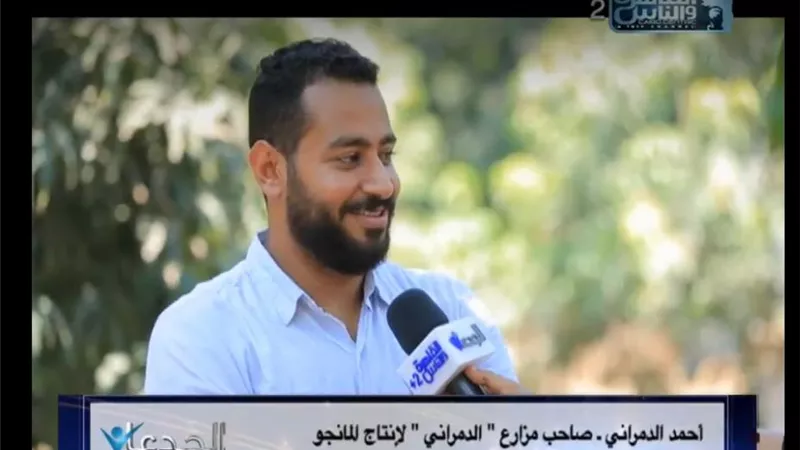 حفيد الدمرانى يبيع المانجو الاسماعيلاوى عبر الانترنت والعفن الهبابى سبب الغلاء
