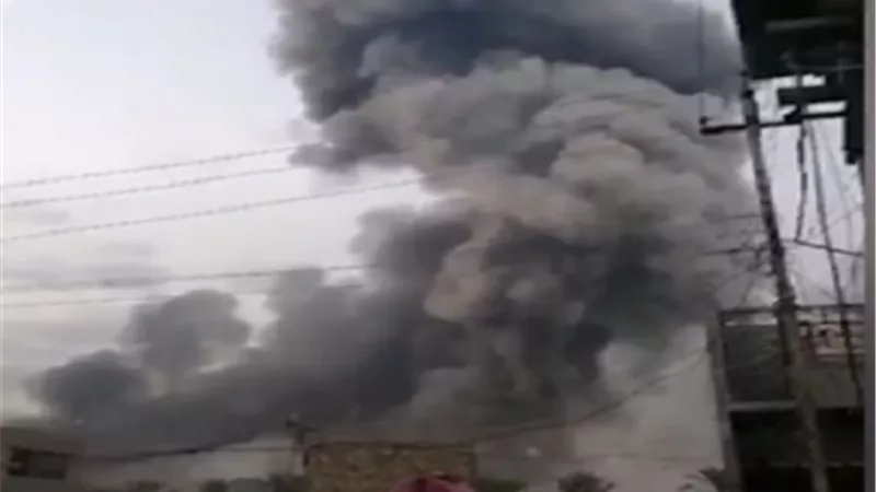 انفجار بمخزن أسلحة تابع لمليشيات الحشد الشعبي بالعراق