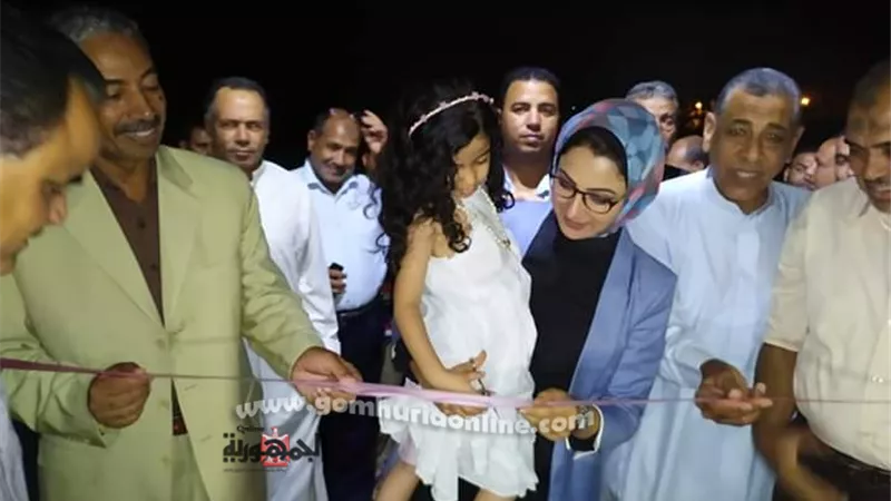 نائب محافظ الوادى الجديد تفتتح حديقة بدخلو الترفيهية ... صور