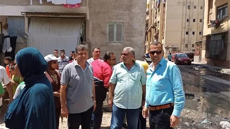 استمرار حمله رفع كفاءه وازالة تعديات منطقه فاطمه الزهراء ببورسعيد