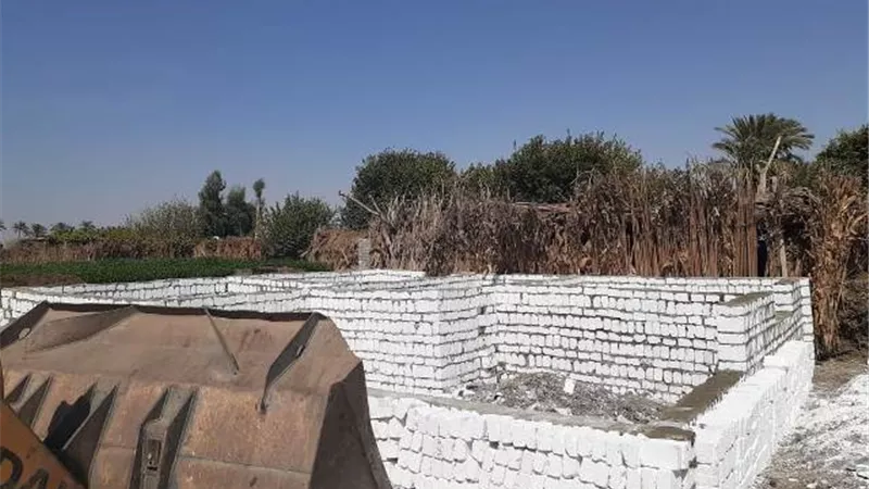 إزالة 76 حالة تعدعلى أراضي زراعية خلال العيد ببنى سويف
