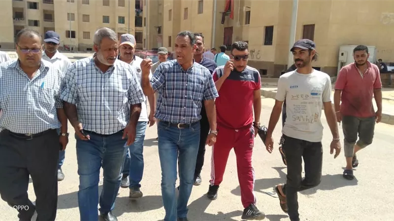 رئيس جهاز مدينة بدر يوجه بإزالة العقبات التي تواجه السكان