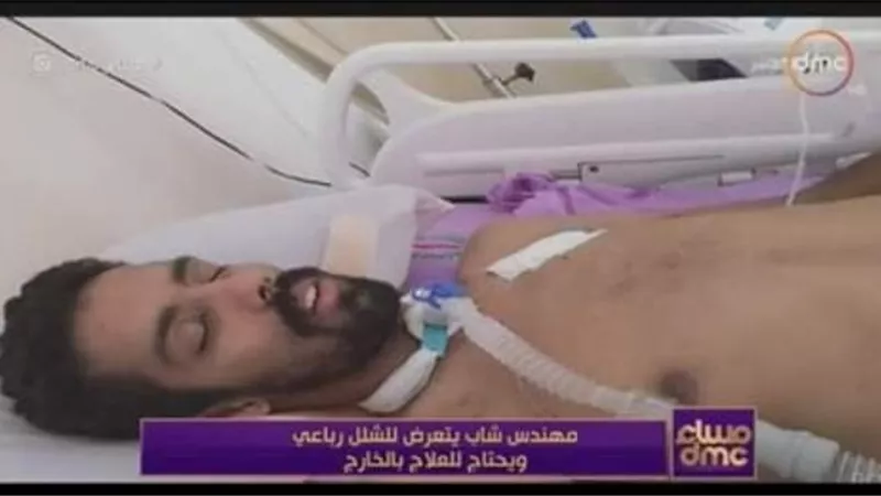 تركي آل شيخ يوفد مندوبين لبحث حالة طارق ابن الإسماعيلية المصاب بشلل رباعي ..صور