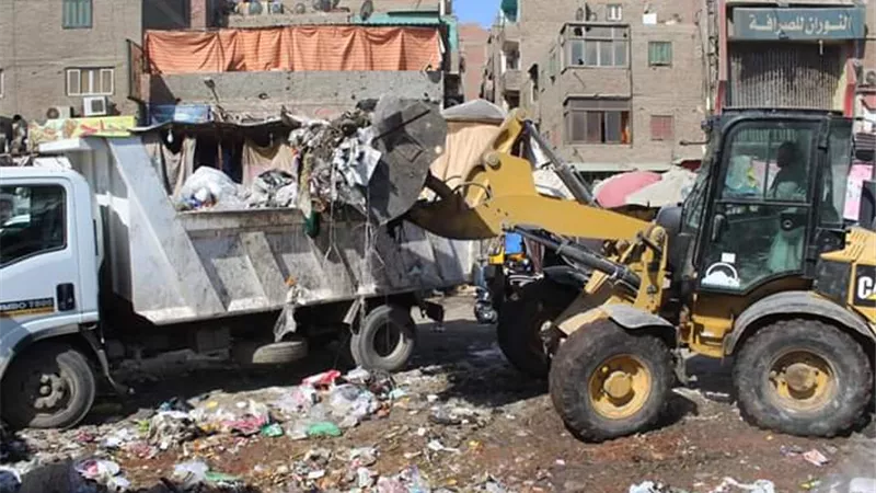الجيزة ترفع 35 الف طن مخلفات أضاحي وقمامة في العيد