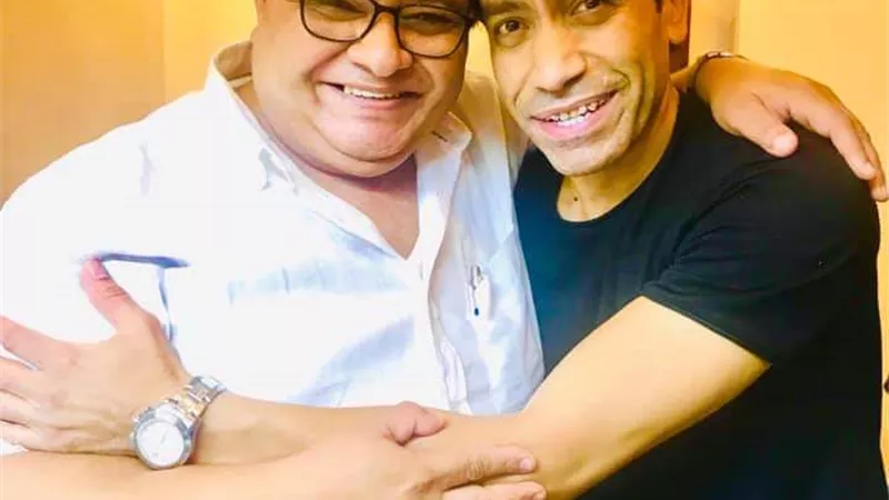 خالد جلال يشهد العرض المسرحى 