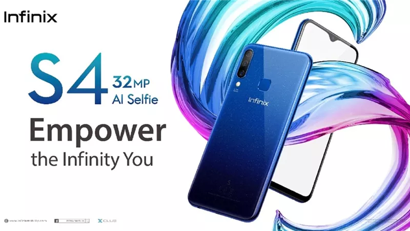 انفينكس تطلق هاتفها الجديد Infinix S4 في السوق المصرية لأول مرة