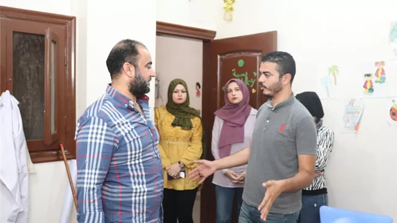 بسمة لايواء المشردين تستقبل أمين الشئون الماليه والإدارية بمستقبل وطن