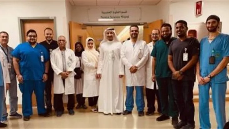 حاجة مصرية تستعيد بصرها بعد استئصال ورم بالدماغ في مدينه الملك عبد الله الطبية