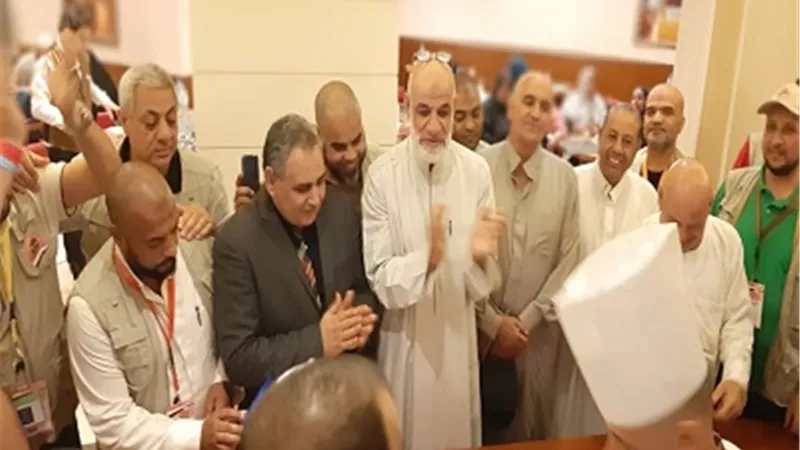 بعثة حج التضامن تحتفل بضيوف الرحمن من الجمعيات الاهلية