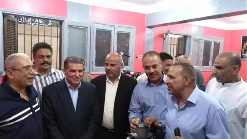 امين مستقبل وطن أسيوط يفتتح صالة جيم بمركز شباب علوان بالصور