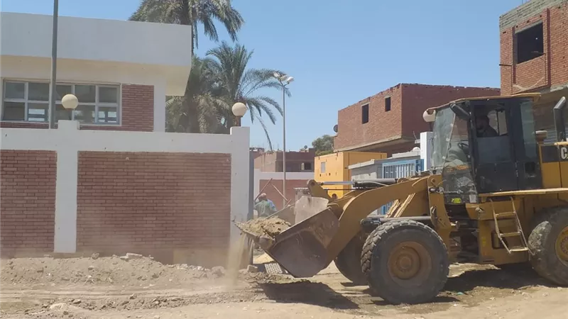 بني سويف تواصل جهودها في مواجهة التعديات ورفع الإشغالات والتجميل