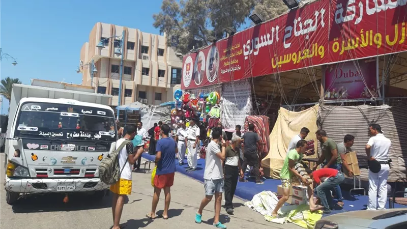 حملات مكثفة لإعادة الانضباط وإزالة التعديات والعشوائيات بمرسى مطروح