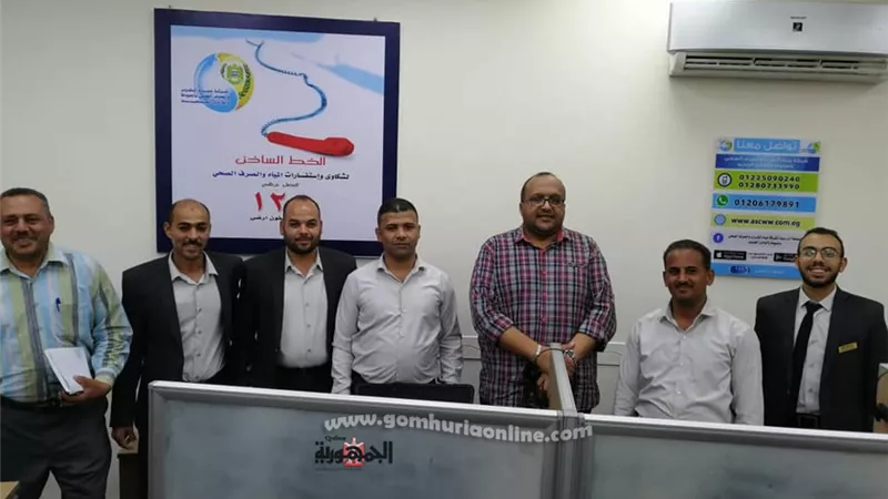 رئيس مياه أسيوط يلتقي رؤساء القطاعات لرفع مستوي الأداء وتبادل الخبرات